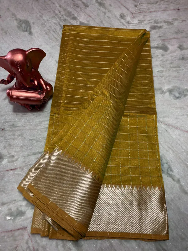 Cotton_Silk_Handloom_Bhagalpuri_Wide_Border_Check_Saree