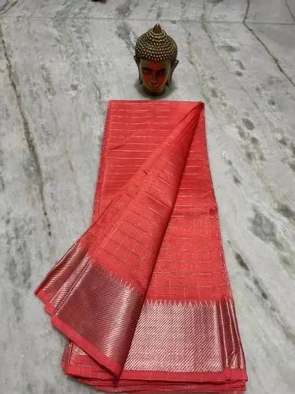 Cotton_Silk_Handloom_Bhagalpuri_Wide_Border_Check_Saree