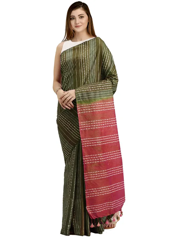 Kota_Art_Silk_Saree_With_Blouse_Piece