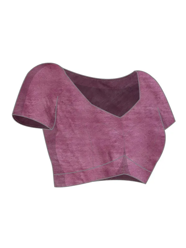 Fandango_Purple_women's_Kota_Art_Silk_Bhagalpuri_Saree_With_Blouse_Piece