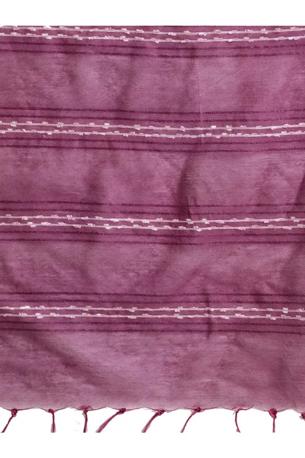Fandango_Purple_women's_Kota_Art_Silk_Bhagalpuri_Saree_With_Blouse_Piece