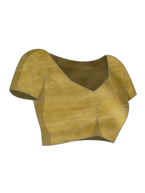 Citron_Bhagalpuri_women's_Kota_Art_Silk_Saree_With_Blouse_Piece