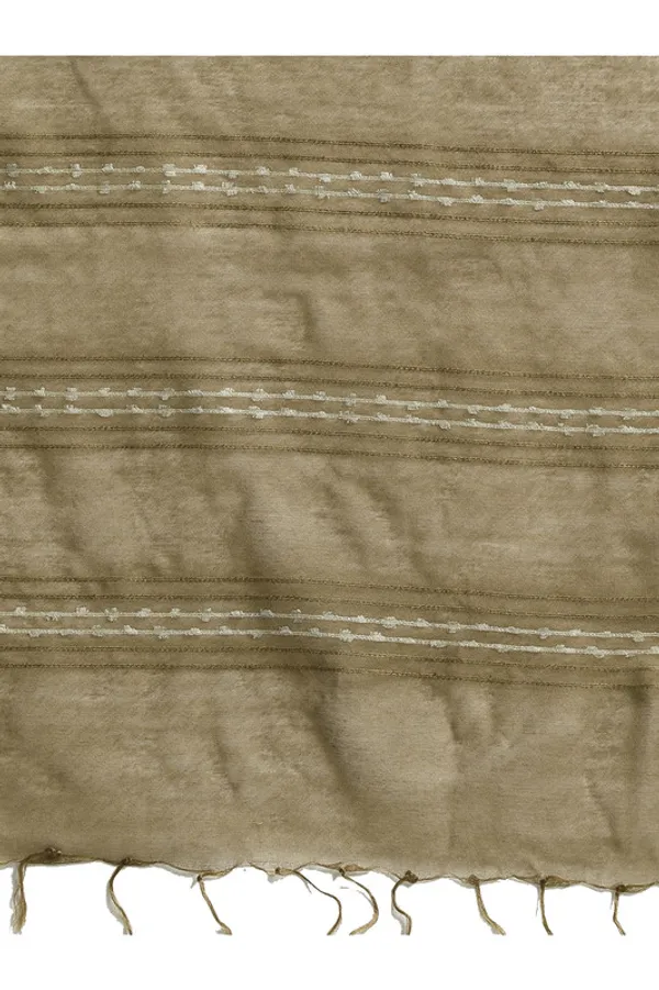 Ecru_Bhagalpuri_women's_Kota_Art_Silk_Saree_With_Blouse_Piece