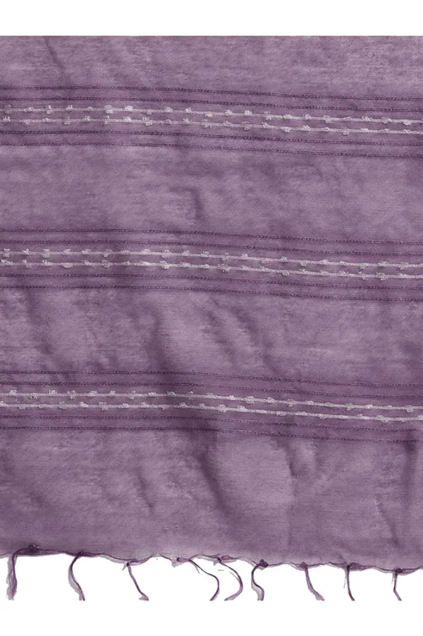 Pomp_Violet_Bhagalpuri_women's_Kota_Art_Silk_Saree_With_Blouse_Piece