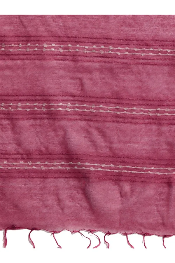 Raspberry_Pink_Bhagalpuri_women's_Kota_Art_Silk_Saree_With_Blouse_Piece