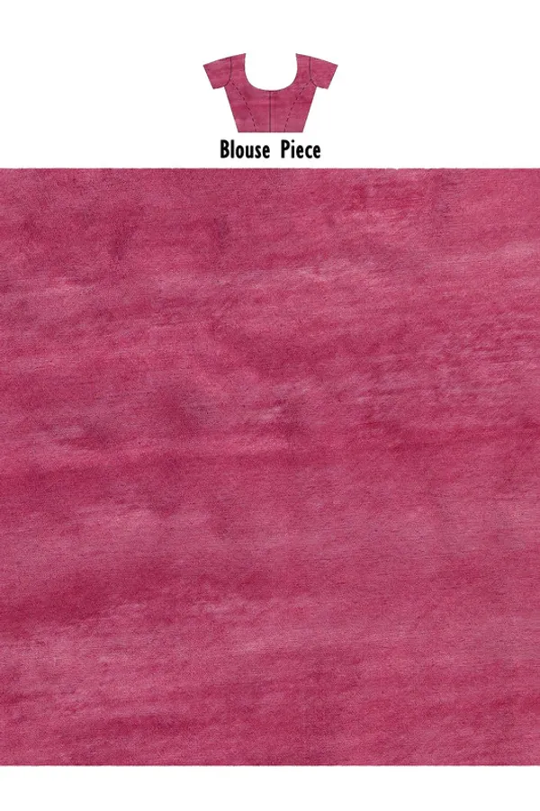 Raspberry_Pink_Bhagalpuri_women's_Kota_Art_Silk_Saree_With_Blouse_Piece