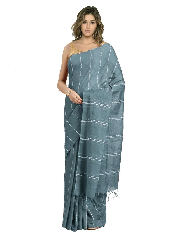 Silver_Lake_Bhagalpuri_women's_Kota_Art_Silk_Saree_With_Blouse_Piece