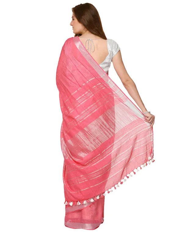 Cotton_Slub_Saree_With_Blouse_Piece