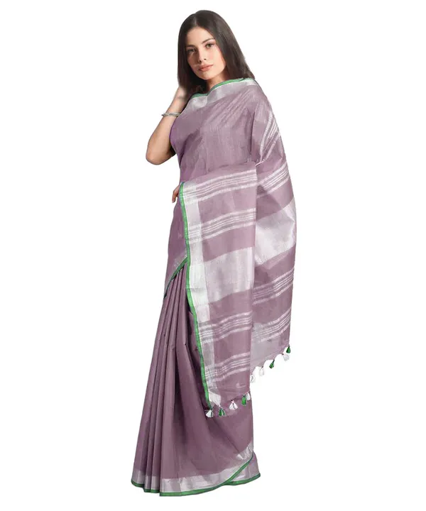 Mountbatten_Pink_women's_Handloom_Bhagalpuri_Linen-Cotton_Saree_With_Contrast_Blouse_Piece