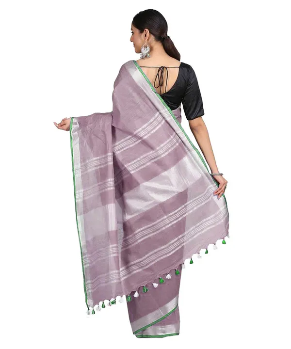 Mountbatten_Pink_women's_Handloom_Bhagalpuri_Linen-Cotton_Saree_With_Contrast_Blouse_Piece