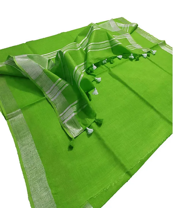 Bhagalpuri_Linen_Saree_With_Blouse_Piece