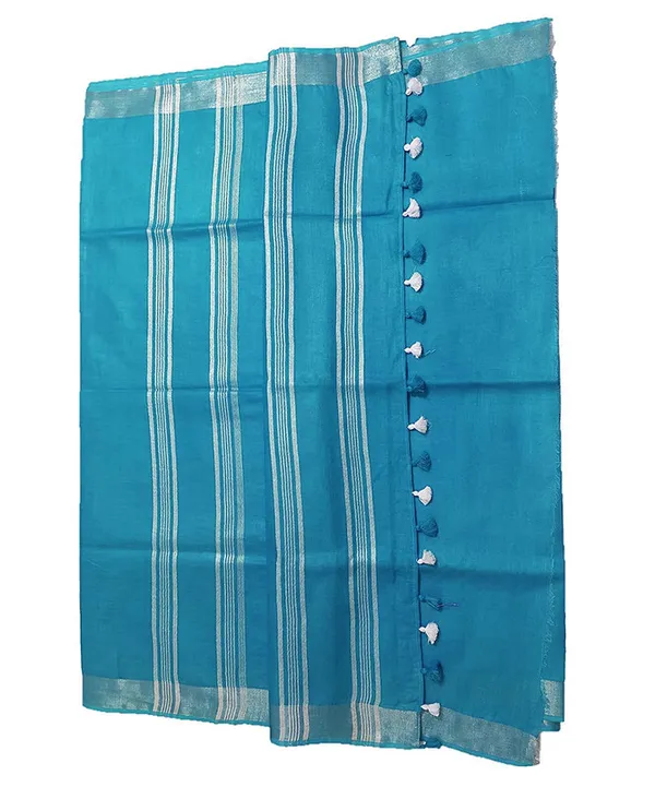 Bhagalpuri_Linen_Saree_With_Blouse_Piece