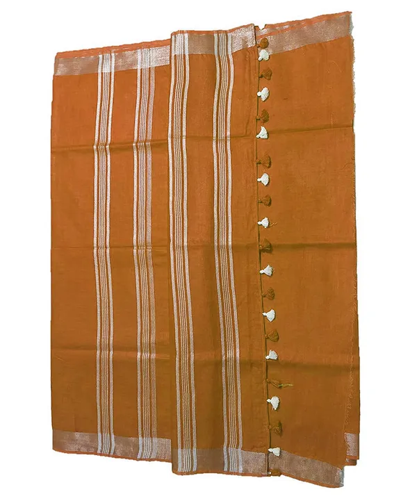 Bhagalpuri_Linen_Saree_With_Blouse_Piece