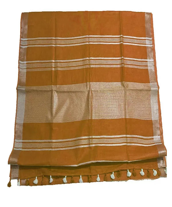 Bhagalpuri_Linen_Saree_With_Blouse_Piece