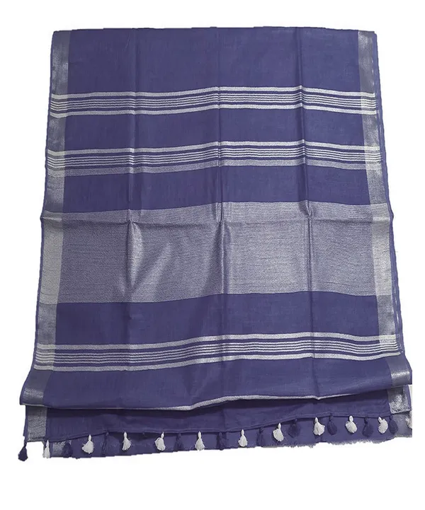 Ultra_Violet_women's_Bhagalpuri_Linen_Saree_With_Blouse_Piece