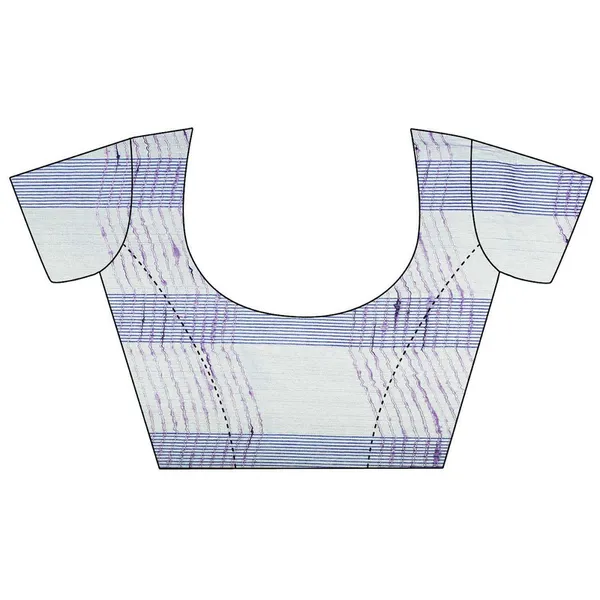 Amethyst_Violet_women's_Bhagalpuri_Kota_Doria_Silk_Semi_Transparent_Saree_With_Unstiched_Blouse_Piece
