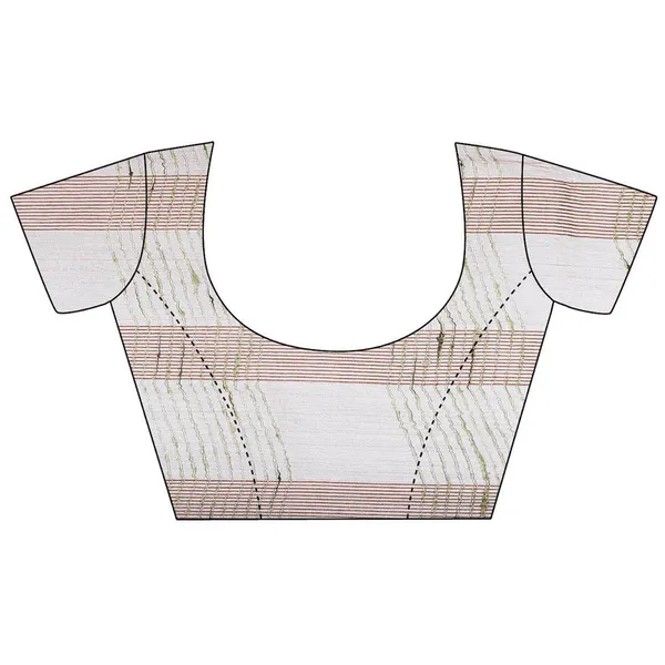 Sage_Green_women's_Bhagalpuri_Kota_Doria_Silk_Semi_Transparent_Saree_With_Unstiched_Blouse_Piece