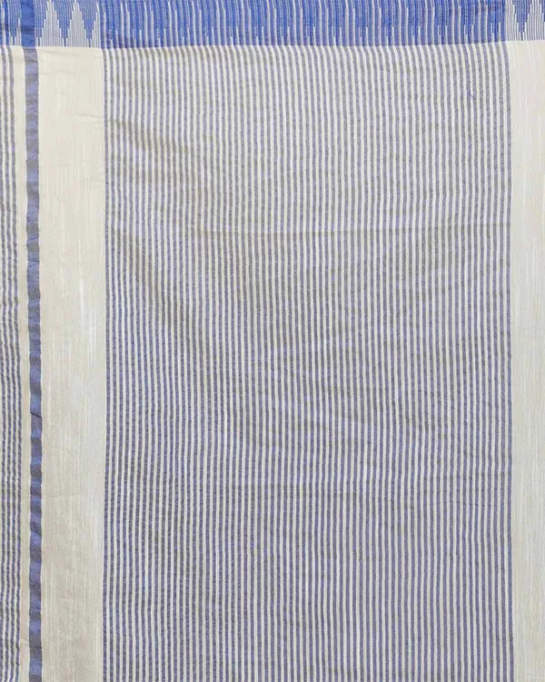 Off-White_women's_Bhagalpuri_Handloom_Kota_Silk_Temple_Border_Saree_And_Variation_Of_Colors_With_Striped_Blouse_Piece