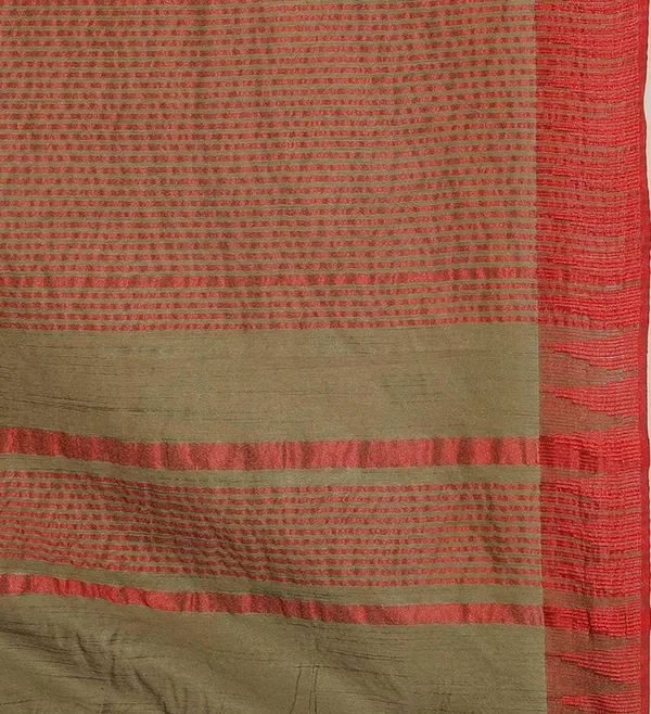 Bhagalpuri_Handloom_Kota_Silk_Temple_Border_Saree_And_Variation_Of_Colors_With_Striped_Blouse_Piece