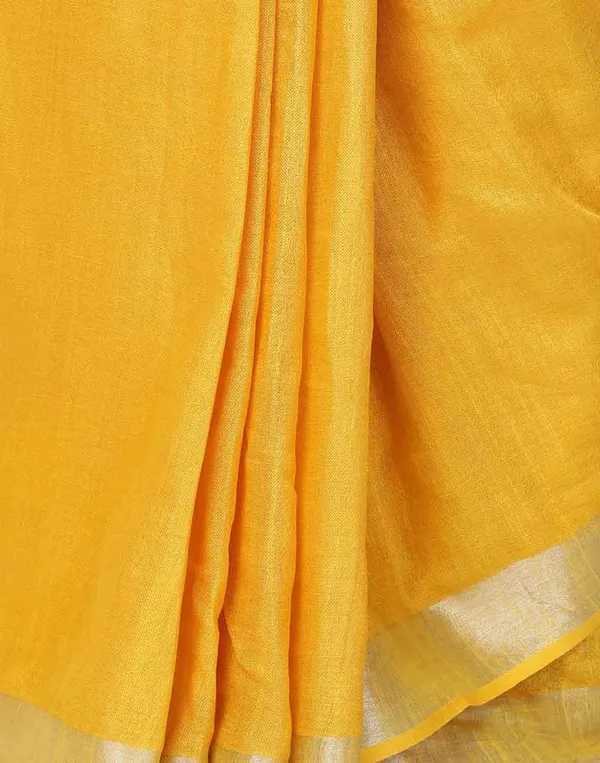 Bhagalpuri_Handloom_Linen_Blend_Saree_And_Variation_Of_Colors_With_Running_Unstiched_Blouse_Piece