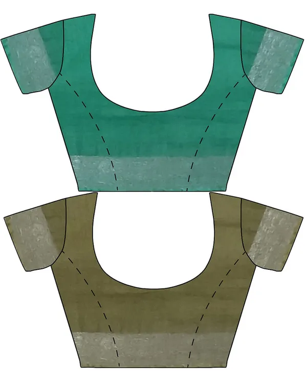 Bhagalpuri_Handloom_Cotton-Linen_Blend_Saree_Combo_(Pack_Of_2)_With_Running_Unstiched_Blouse_Piece