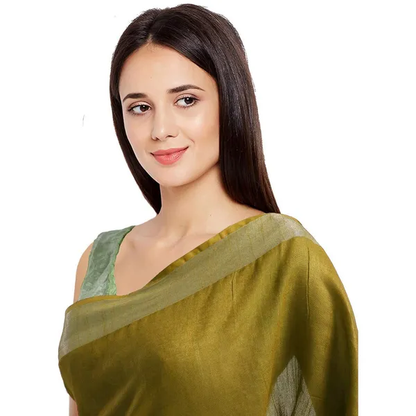 Bhagalpuri_Handloom_Blend_Linen-Cotton_Saree_With_Running_Unstiched_Blouse_Piece_Free_Size_Variation_Of_Colors