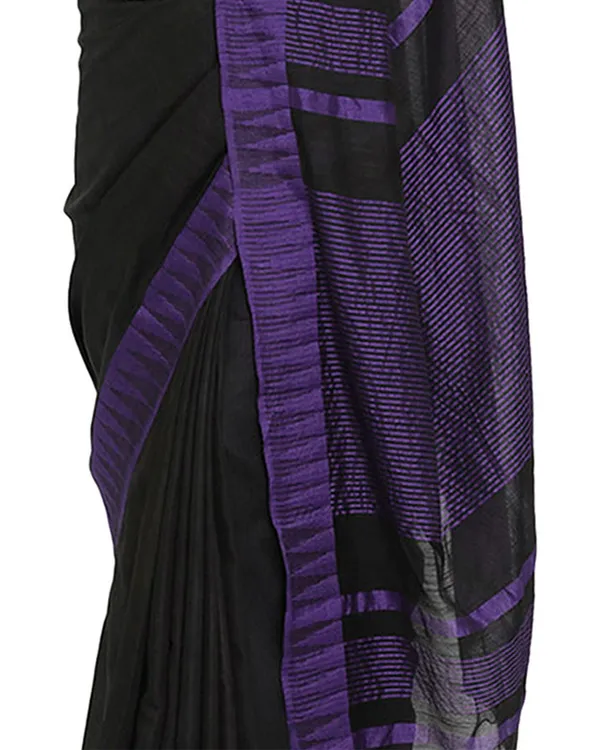 women's_Bhagalpuri_Handloom_Katan_Viscous_Silk_Temple_Border_Saree_Ethnic_Wear_With_Running_Unstitched_Striped_Blouse_Piece