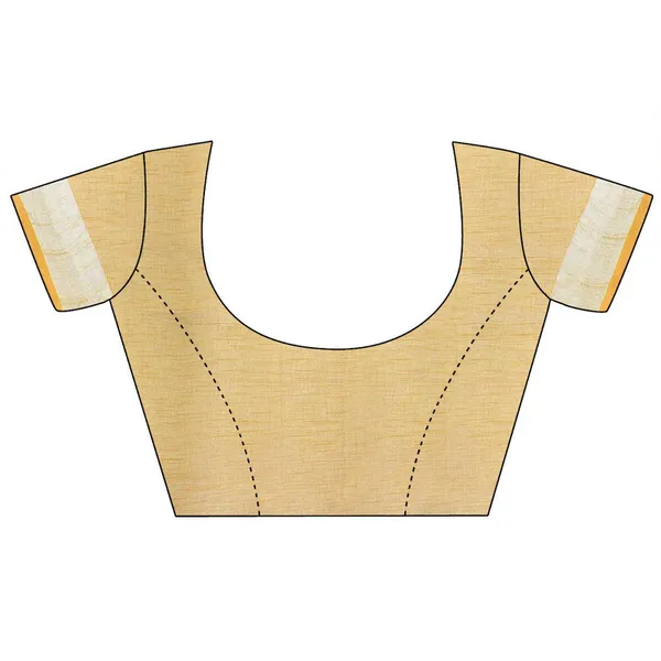 Xanthous_Orange_&_Light_Green_women's_Bhagalpuri_Handloom_Cotton_Linen_Slub_Blend_Tie_Two_Dye_(Sibory_Two_Dye)_Saree_With_Running_Unstitched_Blouse_Piece