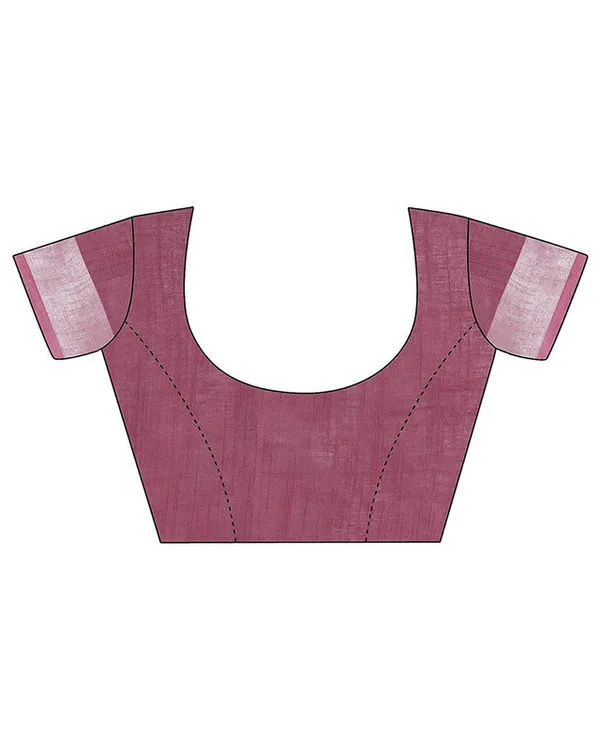 owder_Blue_&_Quinacridone_Magenta_women's_Bhagalpuri_Handloom_Linen_Cotton_Blend_Two_Dye_Saree_With_Running_Unstitched_Blouse_Piece