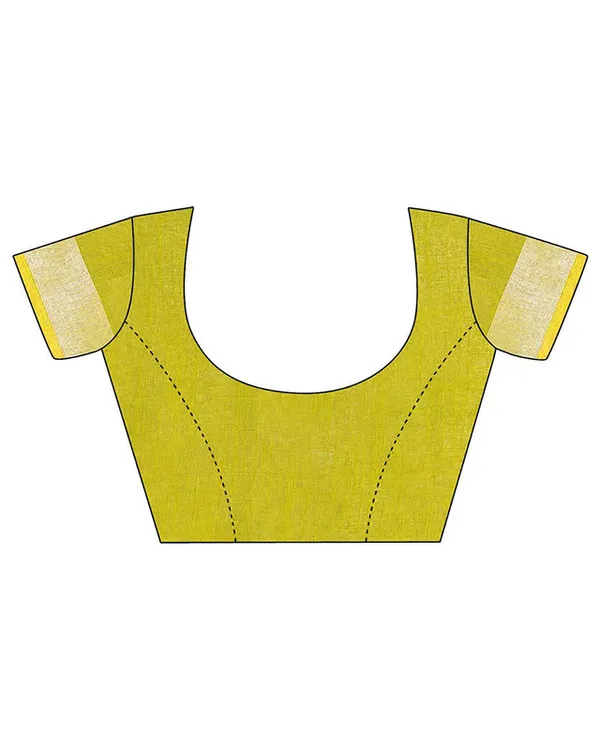 women's_Bhagalpuri_Handloom_Linen_Slub_Blend_Two_Dye_Saree_With_Running_Unstitched_Blouse_Piece