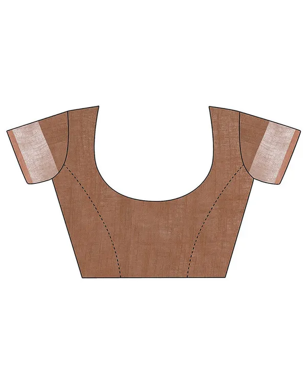 Amethyst_Purple_&_Brown_women's_Handloom_Bhagalpuri_Linen_Cotton_Slub_Blend_Two_Dye_Saree_With_Running_Unstitched_Blouse_Piece