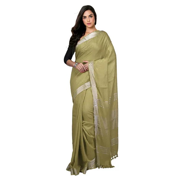 Bhagalpuri_women's_Handloom_Linen_Cotton_Ethnic_Wear_Saree_With_Running_Unstitched_Blouse_Piece