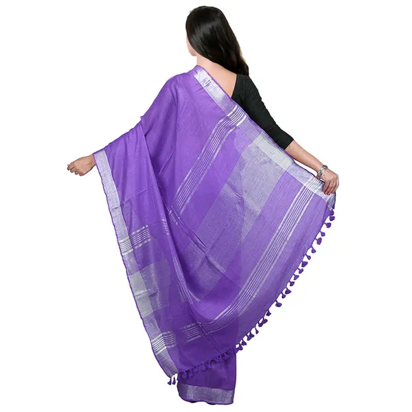 Bhagalpuri_women's_Handloom_Linen_Cotton_Ethnic_Wear_Saree_With_Running_Unstitched_Blouse_Piece