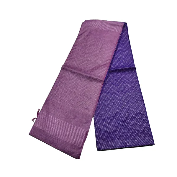 Handloom_Semi_Tussar_Silk_Two_Dye_Bhagalpuri_Saree_for_women's_with_Striped_Pallu_(12512_Striker_Pink_&_Minske_Indigo)