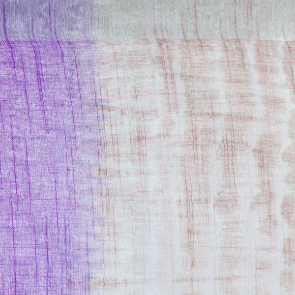 Heliotrope_Purple_&_Tumbleweed_Orange_women's_Bhagalpuri_Handloom_Cotton_Linen_Slub_Blend_Tie_Two_Dye_(Sibory_Two_Dye)_Saree_With_Running_Unstitched_Blouse_Piece