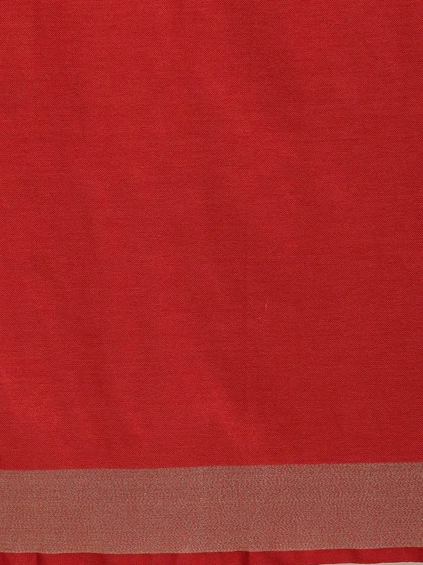 Linen_Cotton_Blend_Contrast_Handloom_Bhagalpuri_Saree_for_Women_(Gold-Calico_Beige-Red)