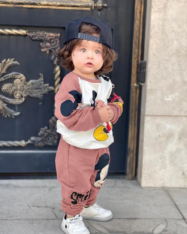 Peach_Boys_and_Girl_Poly_Cotton_Mickey_Mouse_Print_Full_Sleeve_Sweatshirt_with_Pants