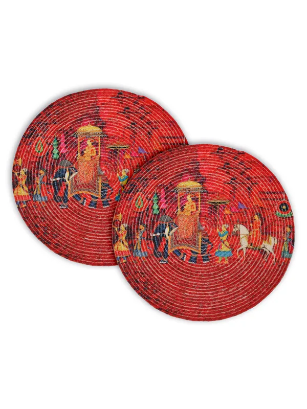 Red_&_Blue_2_Pieces_Printed_Pure_Cotton_Table_Placemats