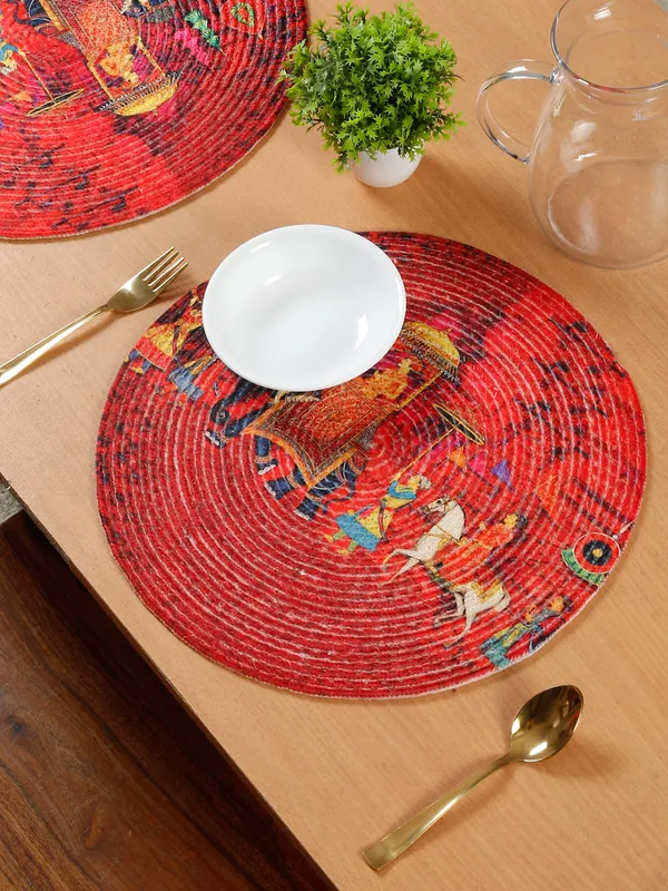 Red_&_Blue_2_Pieces_Printed_Pure_Cotton_Table_Placemats