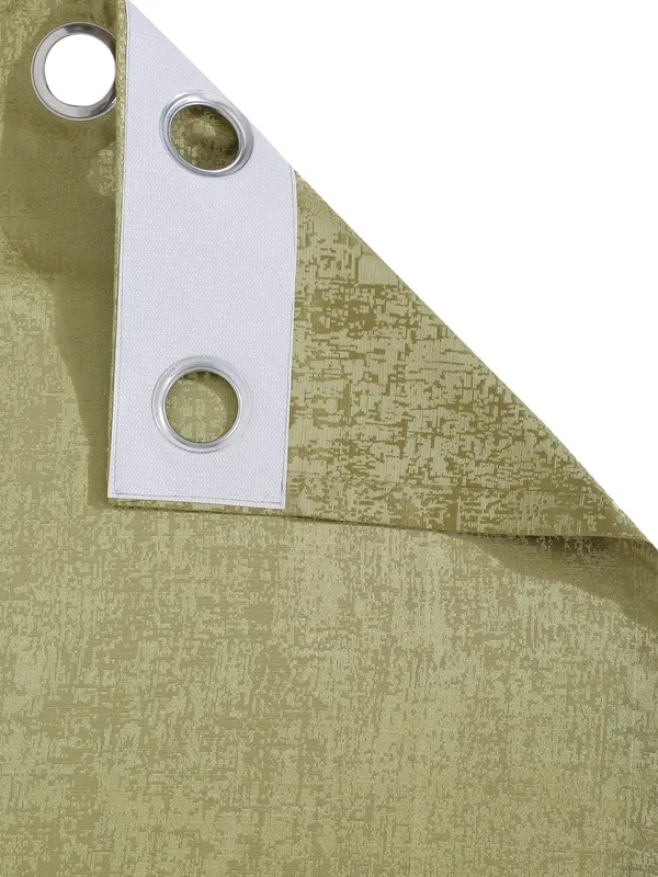 Olive_Green_Textured_Black_Out_Window_Curtain