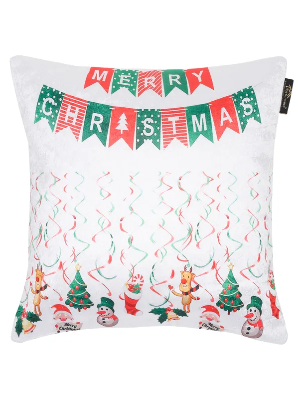 White_Red_Set_Of_5_Abstract_Velvet_Square_Cushion_Covers