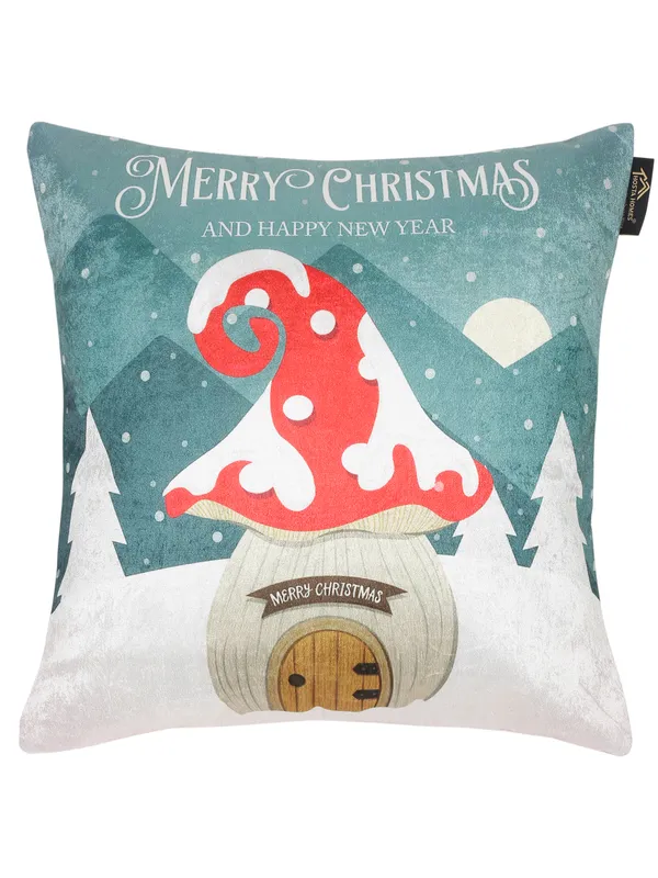 White_Red_Set_Of_5_Abstract_Velvet_Square_Cushion_Covers