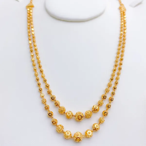 Kalyani Jewellers High Gold Plated Daily Wear Fancy Long Ball Mala Price in India Buy Kalyani Jewellers High Gold Plated Daily Wear Fancy Long Ball Mala online at undefined