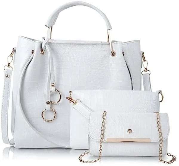 White handbag online top