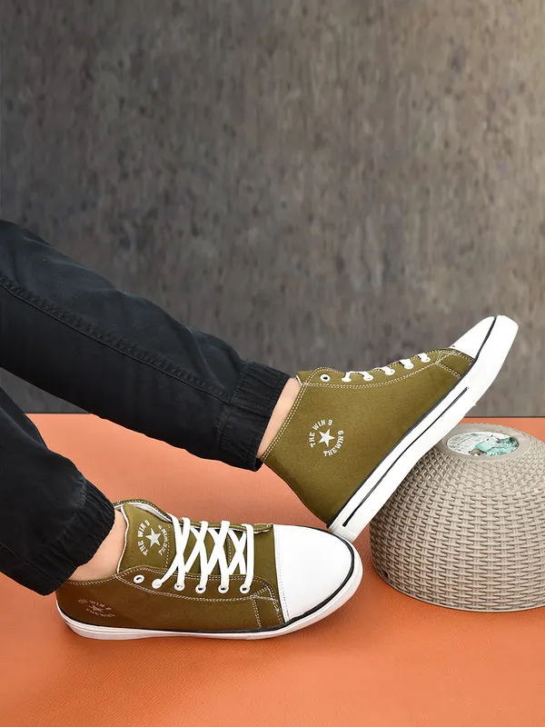 Casual_Sneakers_Green_Outdoor_Shoes_For_Men