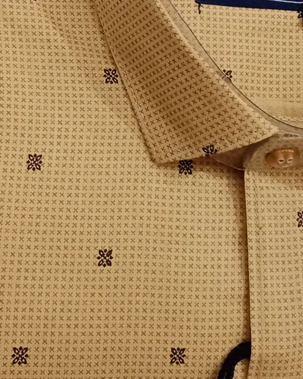 Cotton_Printed_Mustard_Full_Sleeve_Shirt_Premium_Cotton_Blend