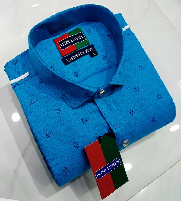 Sky_Blue_Cotton_Printed_Full_Sleeve_Shirt_Premium_Cotton_Blend