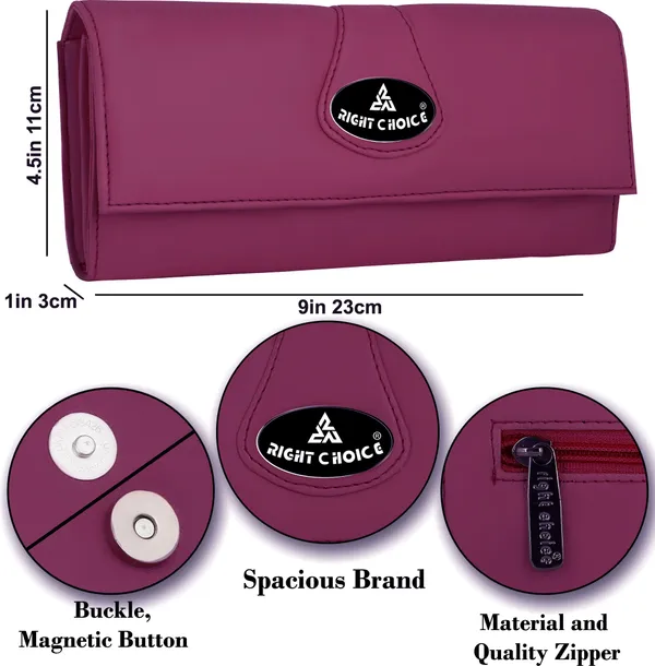 Casual_Maroon_Clutch_For_Women