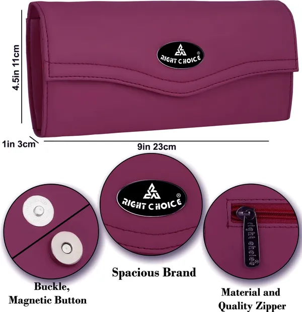 Casual_Maroon_Clutch_For_Women