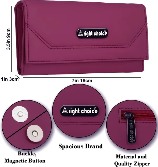 Casual_Maroon_Clutch_For_Women